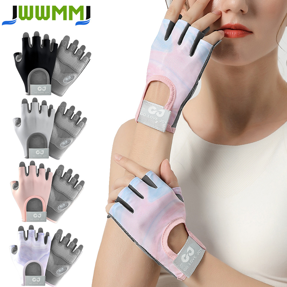 Weightlifting Gloves - 男女兼用ワークアウトグローブ 1組 ジム リフティング フィットネス クライミング