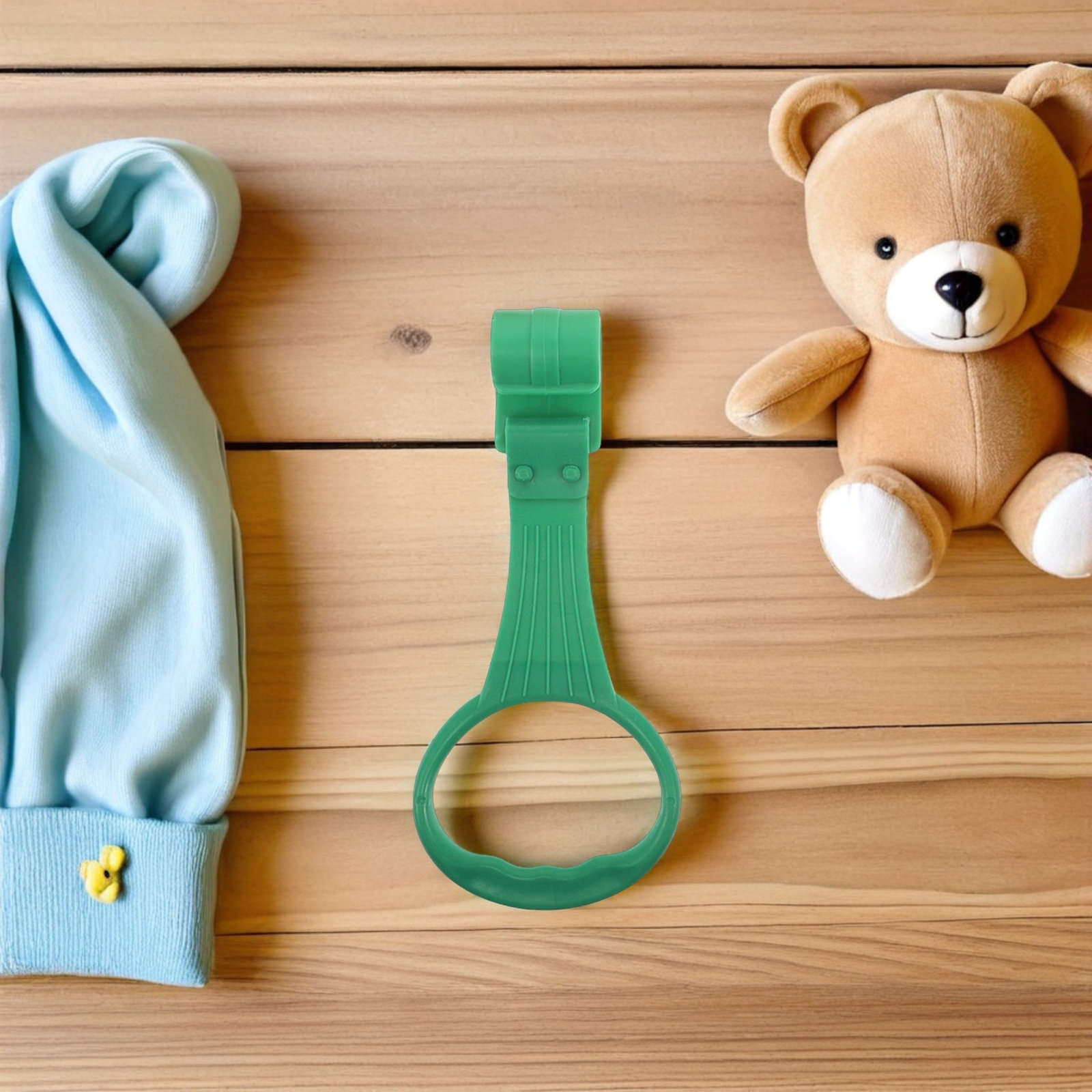 Gymnastic Ring - 5個入り、赤ちゃん用、歩行練習補助、立つ練習用フック、幼児用、体操リング、プレイペン、ベビーベッド用、安全でカラフルなデザイン