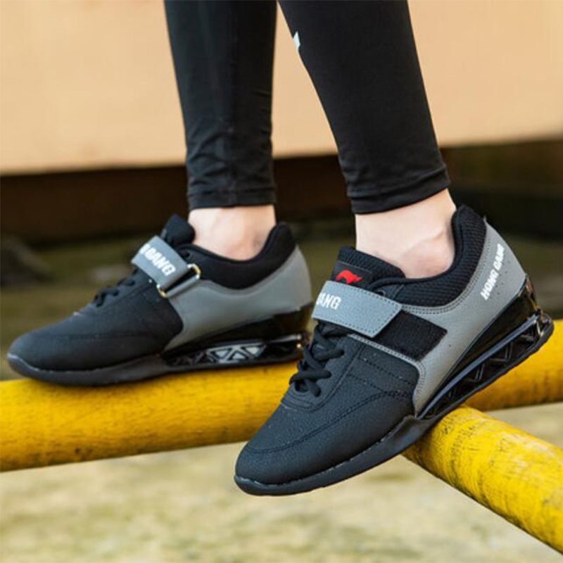 Weightlifting Shoes - プロ重量挙げ靴重量挙げ靴hightopジムトレーニングボディービルsuqteパワーリフ