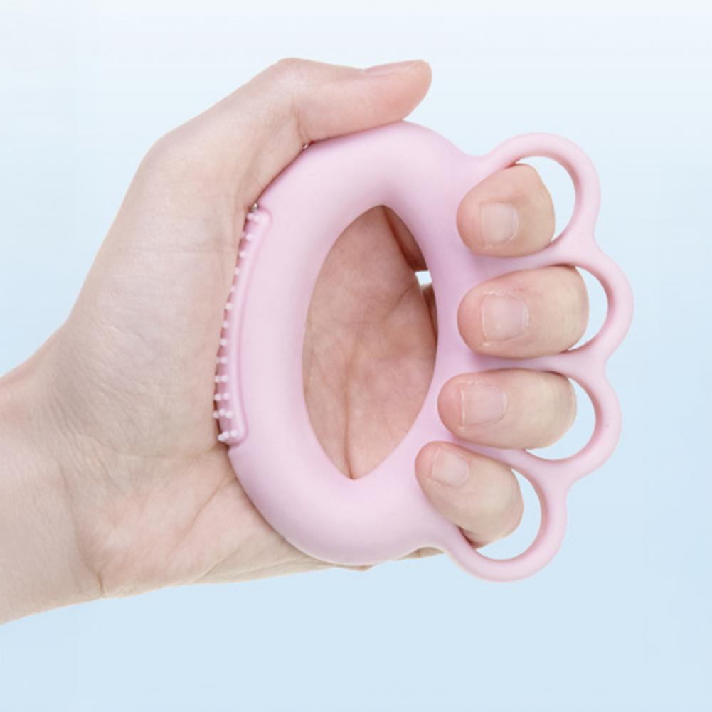 1つのシリコン製ハンドグリップリング。手のリハビリ、筋力トレ - Gymnastic Ring のレビューと価格
