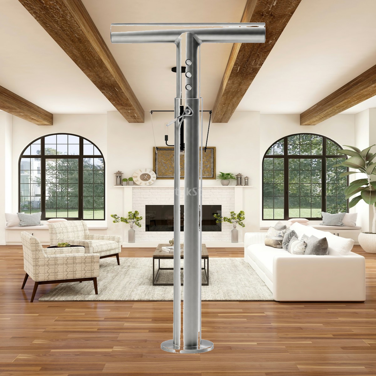 304ステンレス製、調整可能なケトルベルバー。ダンベルウェイ - Kettlebell のレビューと価格