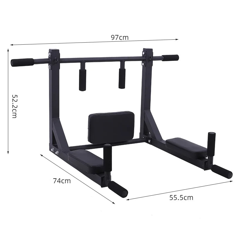 壁掛け式リバーシブルクイックリリースディップバー マルチグリ - Pull Up Bar のレビューと価格
