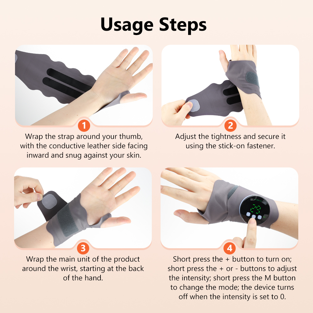 EMSリストブレースプロテクター コードレス電動ハンドマッサ - Wrist Wraps のレビューと価格