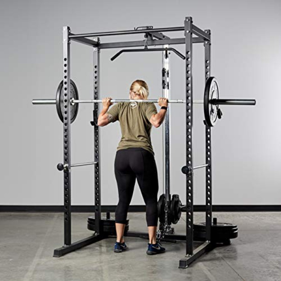 筋力トレーニング用ホームジムスクワットケージ：スチール構造、 - Pull Up Bar のレビューと価格