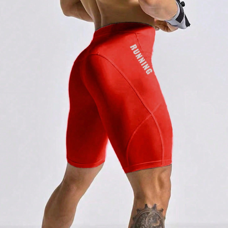 メンズボディービルコンプレッションショーツ、伸縮性レギンス、 - Crossfit Victory のレビューと価格